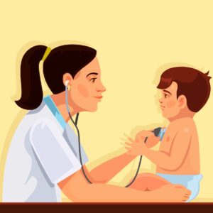 doctor and child
