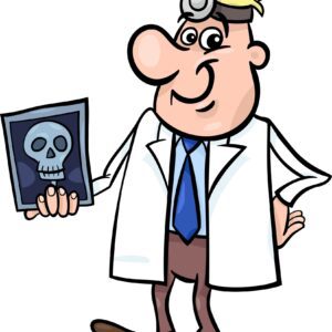 doctor with x-ray